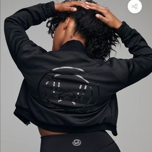 The famous What Waist workout clothing designer Upper body sweat jacket